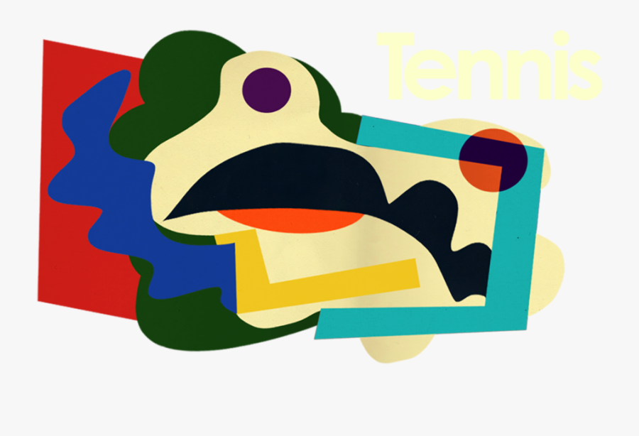 Tennis, Design - Tennis Band Poster, Transparent Clipart