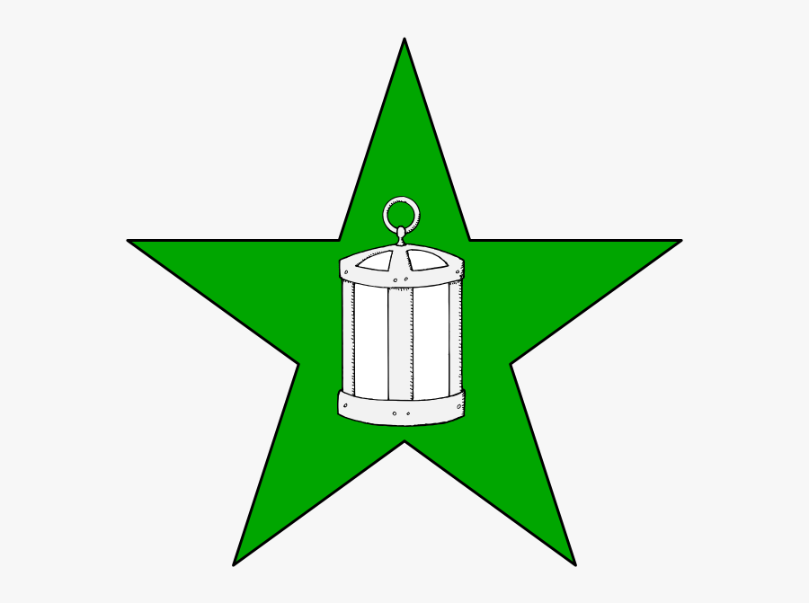 Star Morocco Flag, Transparent Clipart