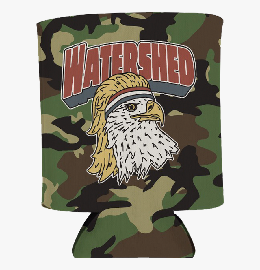 Mullet Eagle Koozie - Cartoon, Transparent Clipart