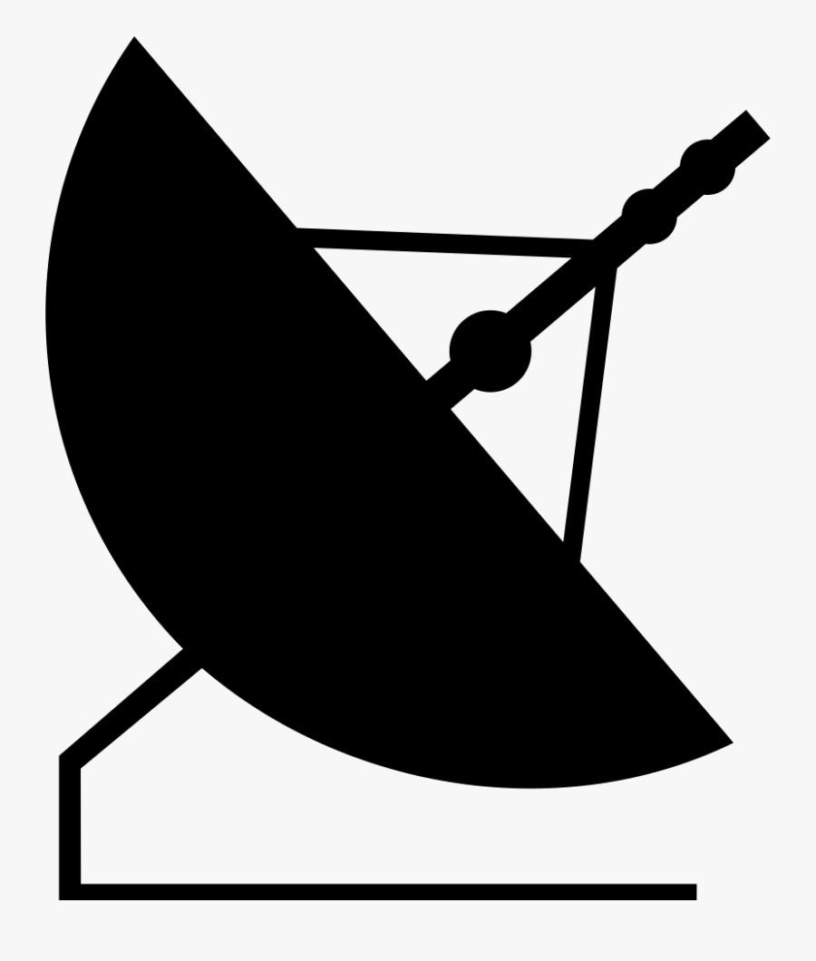 Parabolic Antenna - Icono Antena Parabolica Png, Transparent Clipart