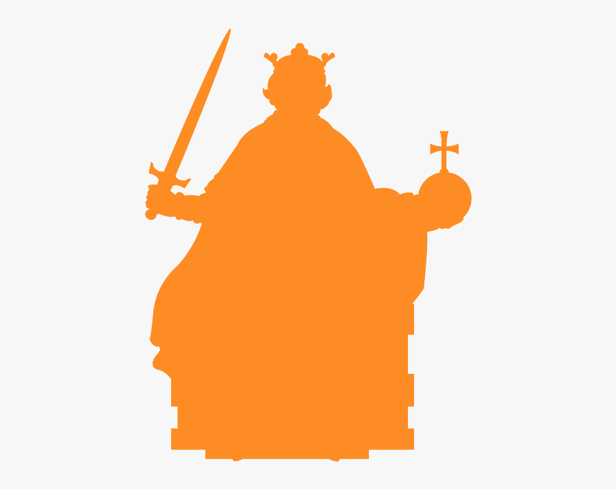 Silhueta De Rei, Transparent Clipart