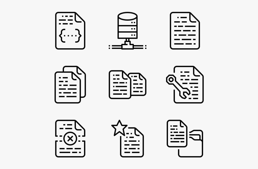 File And Folder - Payment Method Icon, Transparent Clipart