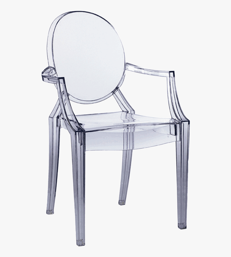 Clip Art Black And White Library Louis Ghost In Keens - Philippe Starck Ghost Chair Png, Transparent Clipart
