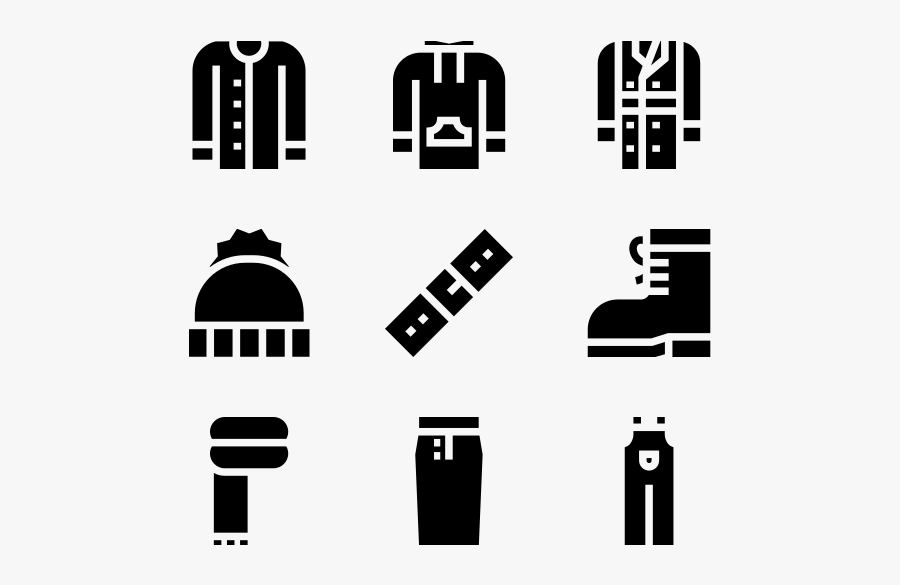 Clothes - Storage Icon, Transparent Clipart