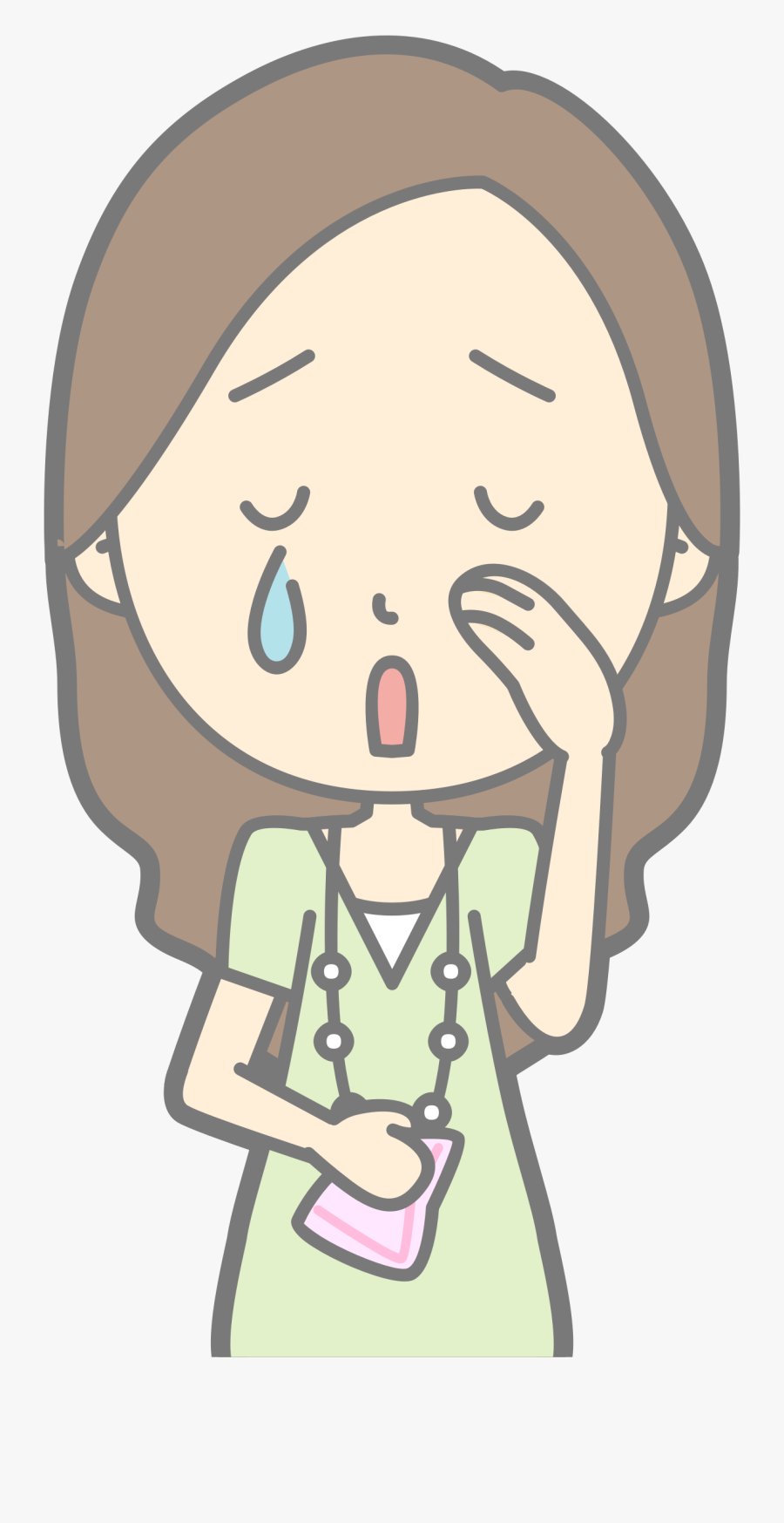Huge Freebie Download - Dibujos De Una Señora Llorando, Transparent Clipart