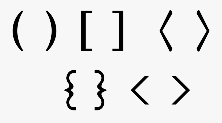 Brackets Clipart, Transparent Clipart