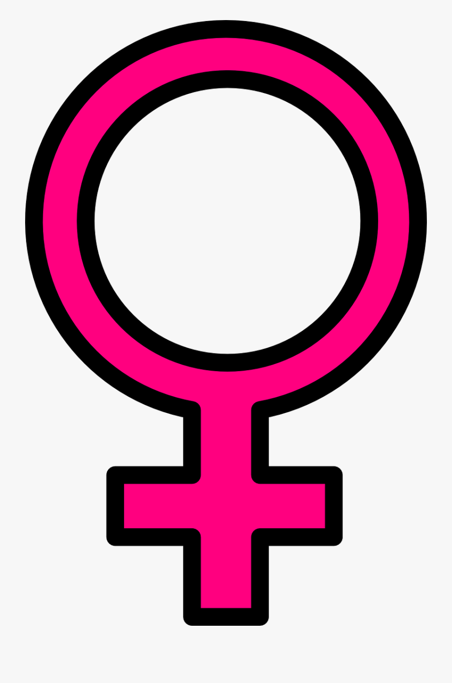 Weiblich Rosa, Transparent Clipart