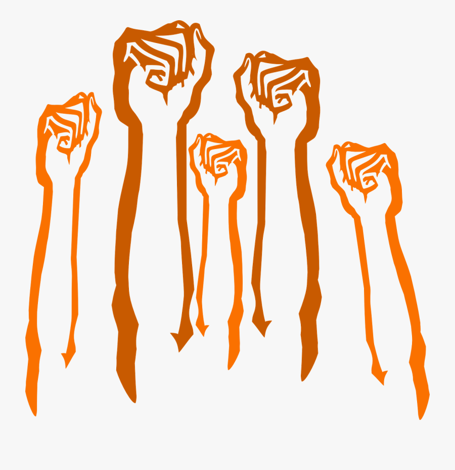 Fists-311162 - Fist In The Air Png, Transparent Clipart