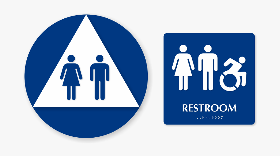 Sc 1 St Mydoorsign - Ada Unisex Restroom Signage, Transparent Clipart