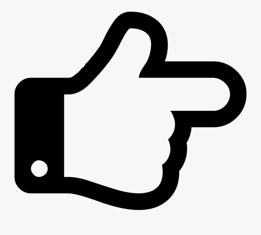 Right Hand - Font Awesome Right Hand, Transparent Clipart