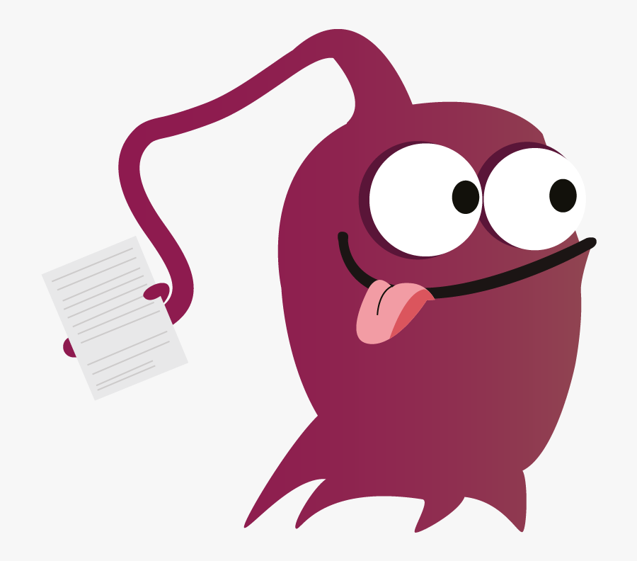 The Wanderer Software Testing Monster Rushing To Read - Cartoon, Transparent Clipart