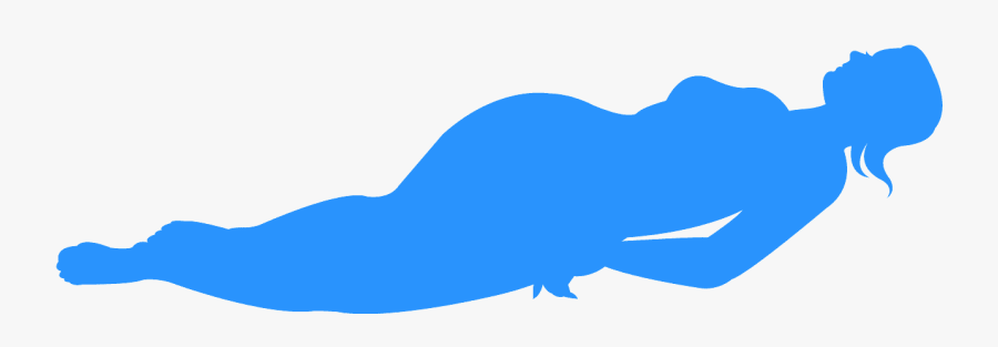 Sleeping Woman Silhouette Png, Transparent Clipart
