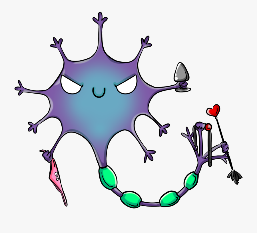 Illustration Clipart , Png Download - Naughty Neuron, Transparent Clipart