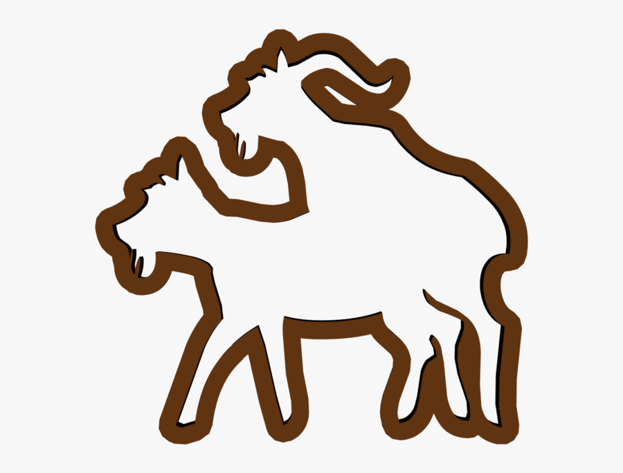 Naughty Goats Cookie Cutter Clipart , Png Download, Transparent Clipart