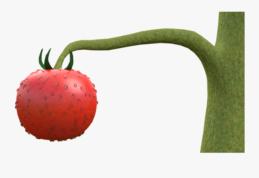 Tomato Plant Png - Strawberry, Transparent Clipart