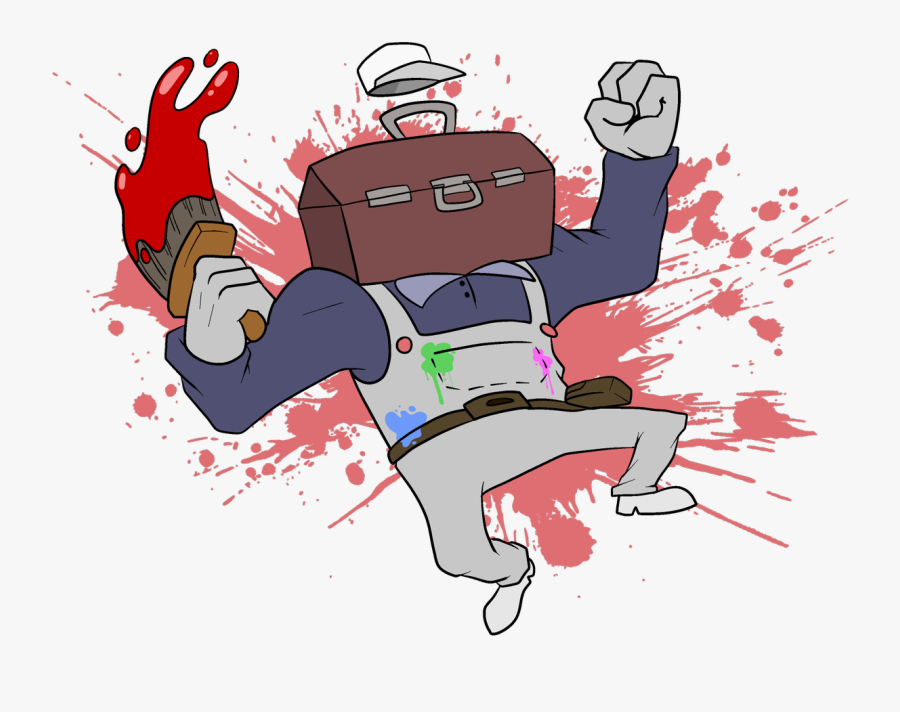 Castle Crashers Painter, Transparent Clipart