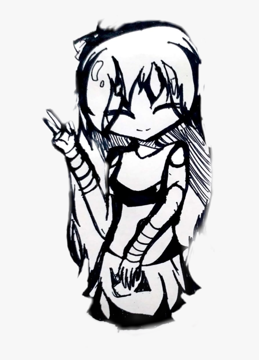 #naughty Girl - Illustration, Transparent Clipart