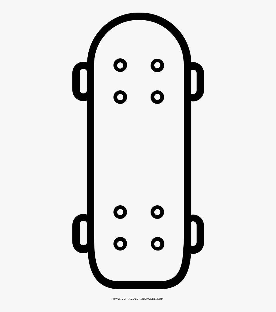 Skateboard Coloring Page - Welding Icon Png, Transparent Clipart