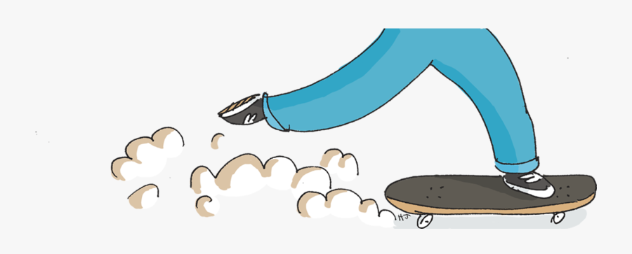 Drawn Skateboard Henry Jones, Transparent Clipart