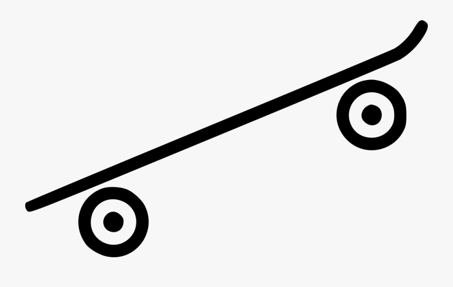 Skateboard Skating Boarding Leisure - Circle, Transparent Clipart
