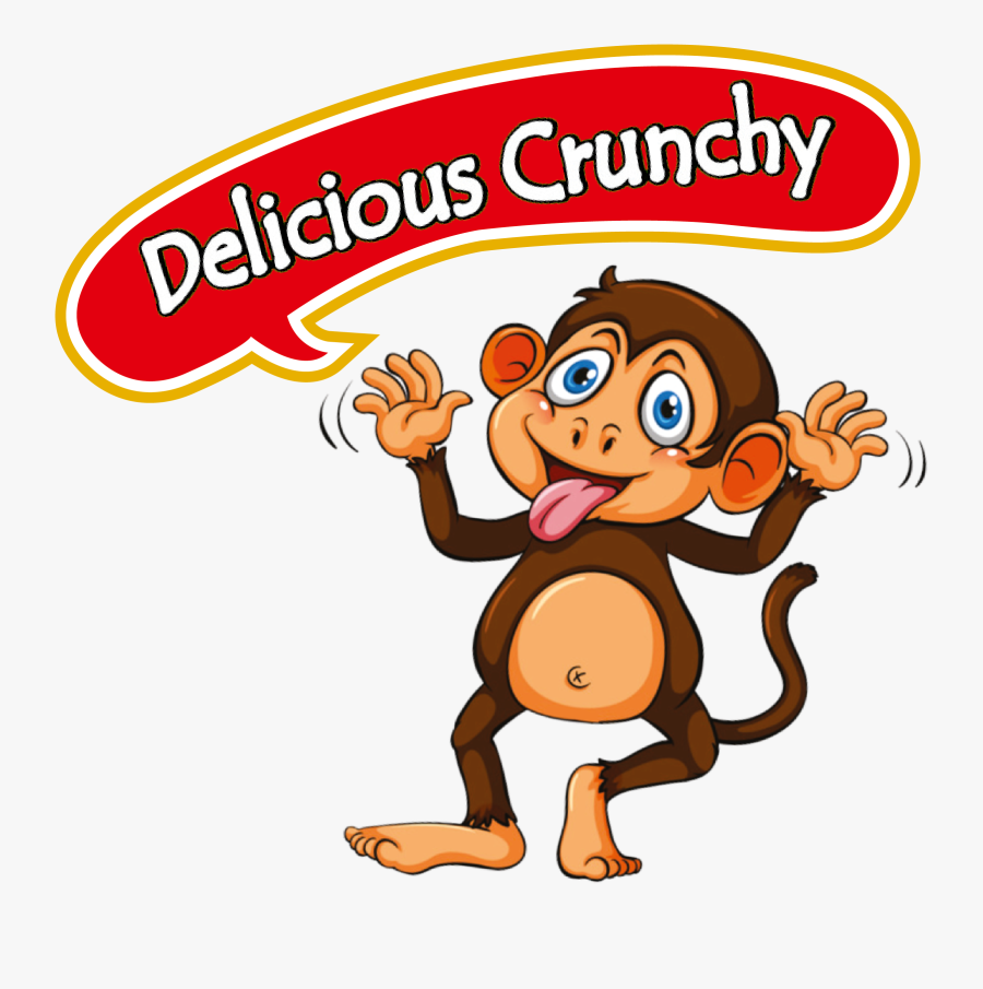 Playful Monkey Clipart, Transparent Clipart