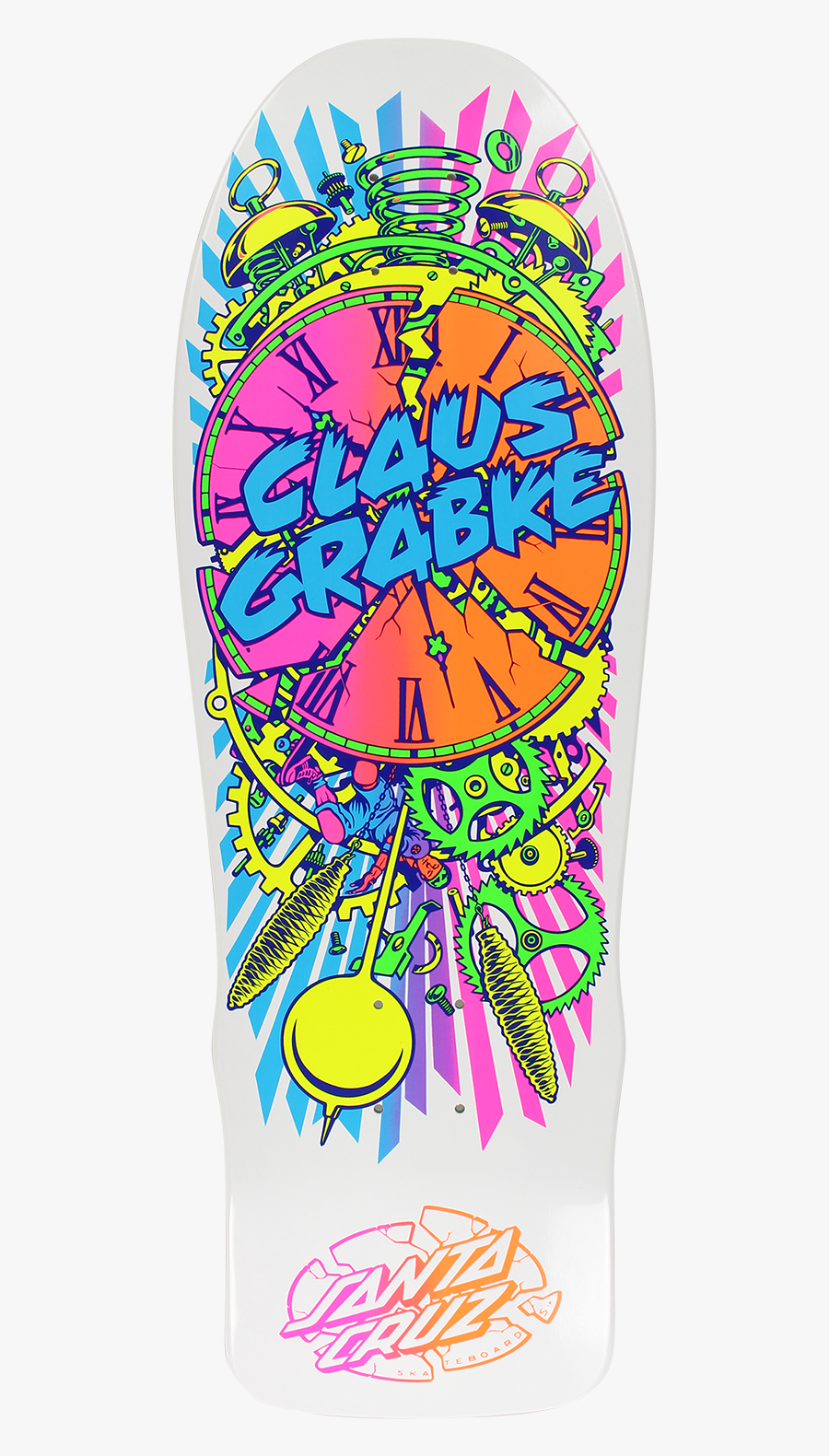 Santa Cruz Reissue Deck, Transparent Clipart