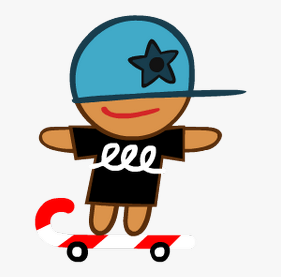 Cookie Run Skater Cookie, Transparent Clipart