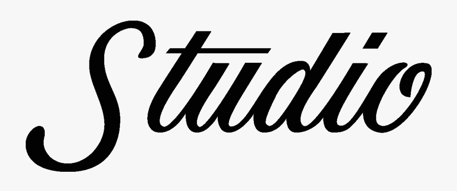 Studio Skateboards - Calligraphy, Transparent Clipart