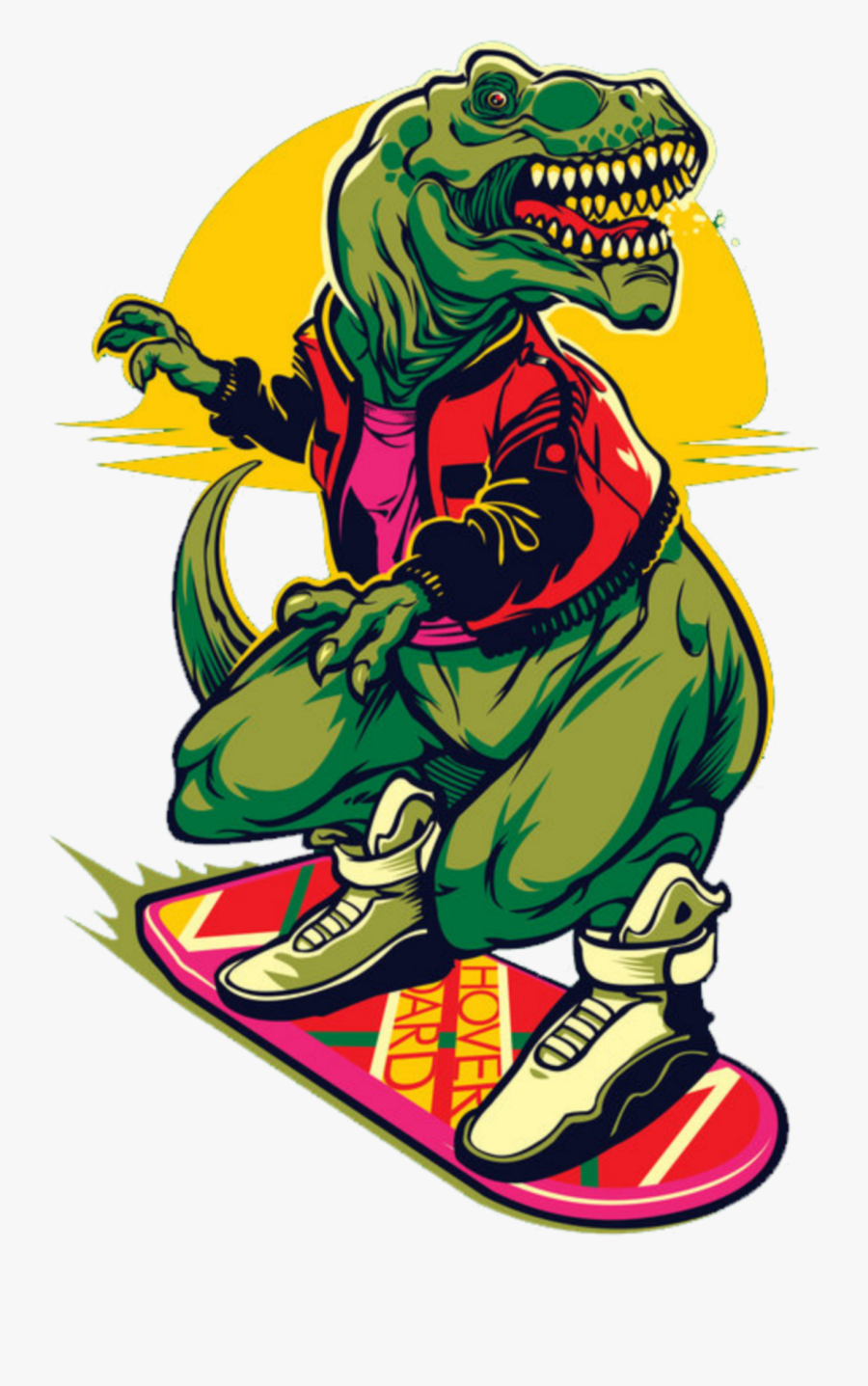 #mq #green #poster #dinosaur #skateboard - Skateboard Dinosaur, Transparent Clipart