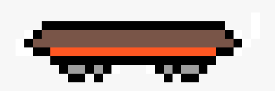 Trident Pixel Art, Transparent Clipart