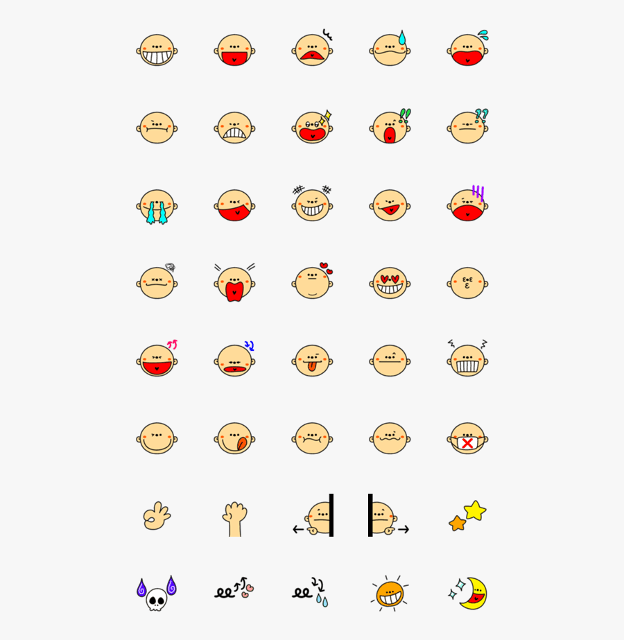 Emoticon, Transparent Clipart