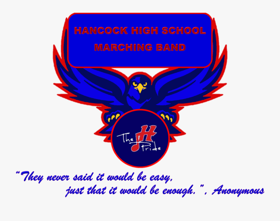 Pride Of Hancock Band High School Band, Transparent Clipart