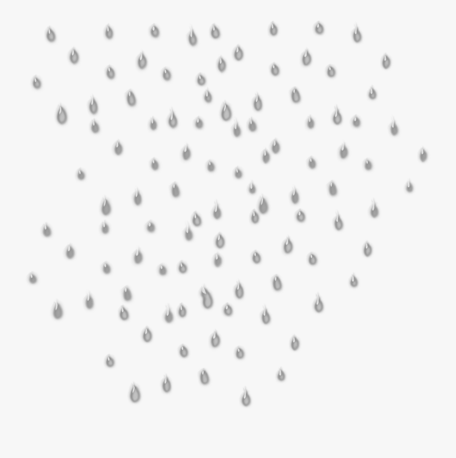 Rain Drop Clip Art - Yağmur Damlası Png Gif, Transparent Clipart