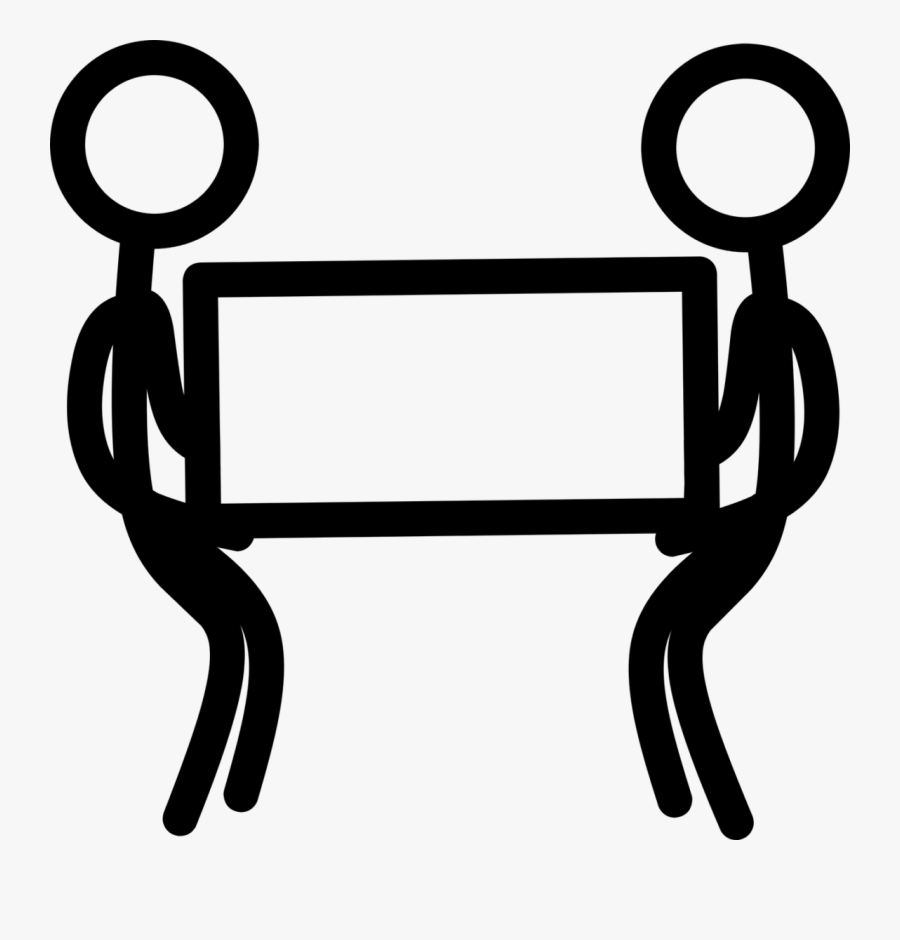 Manual Handling Risk Assessment - Manual Handling Black And White, Transparent Clipart