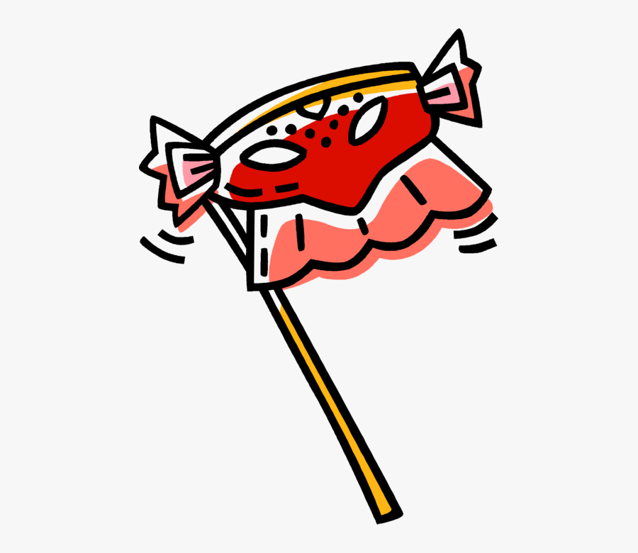 Vector Illustration Of New Orleans Mardi Gras, Shrove - Mardi Gras Clip Art, Transparent Clipart