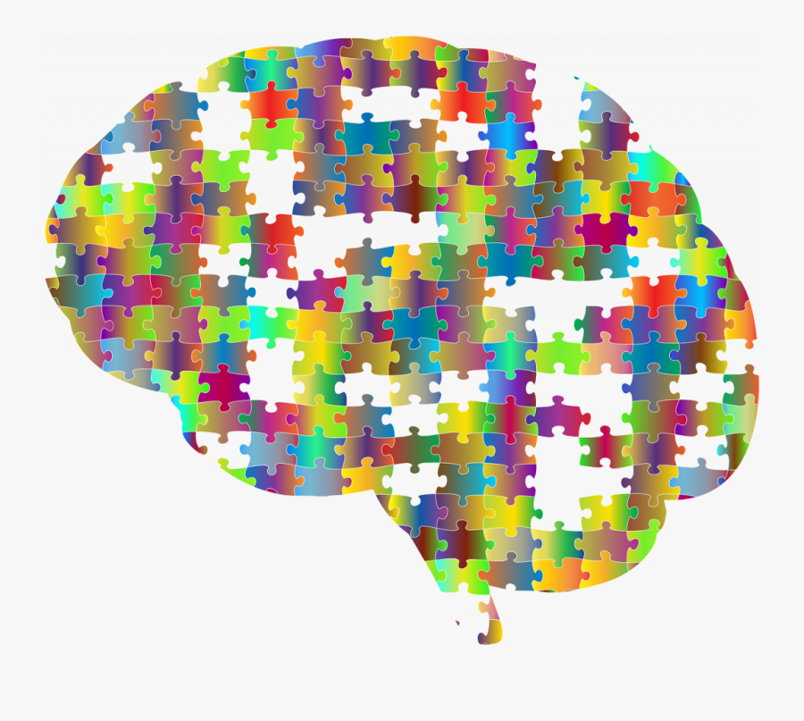 Brain As A Puzzle, Transparent Clipart