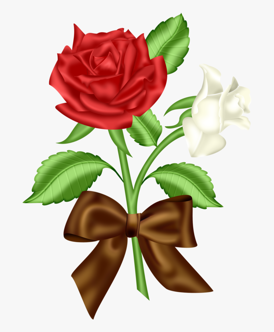 Blue Rose Flower Clip Art - Beautiful Flower Clipart Png, Transparent Clipart