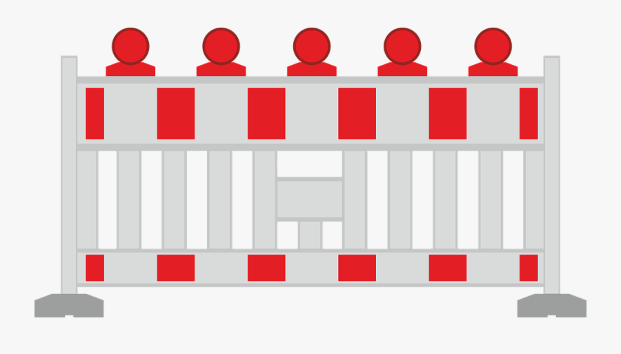 Barrier, Lock, Locked, Security, Secure, Protection - Barreira De Segurança Png, Transparent Clipart