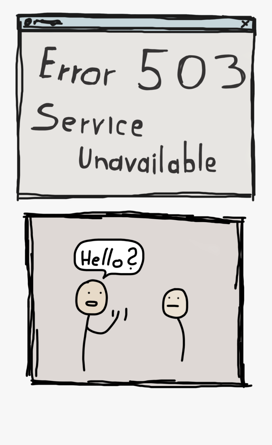 97 Service Unavailable - Cartoon, Transparent Clipart