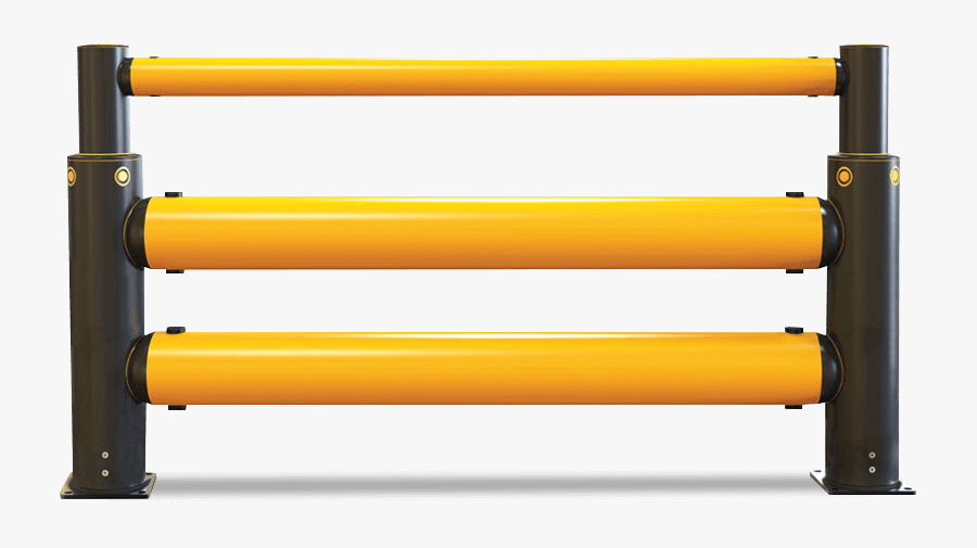 Bsa Trf Db1 - Safe Double Traffic Barrier, Transparent Clipart