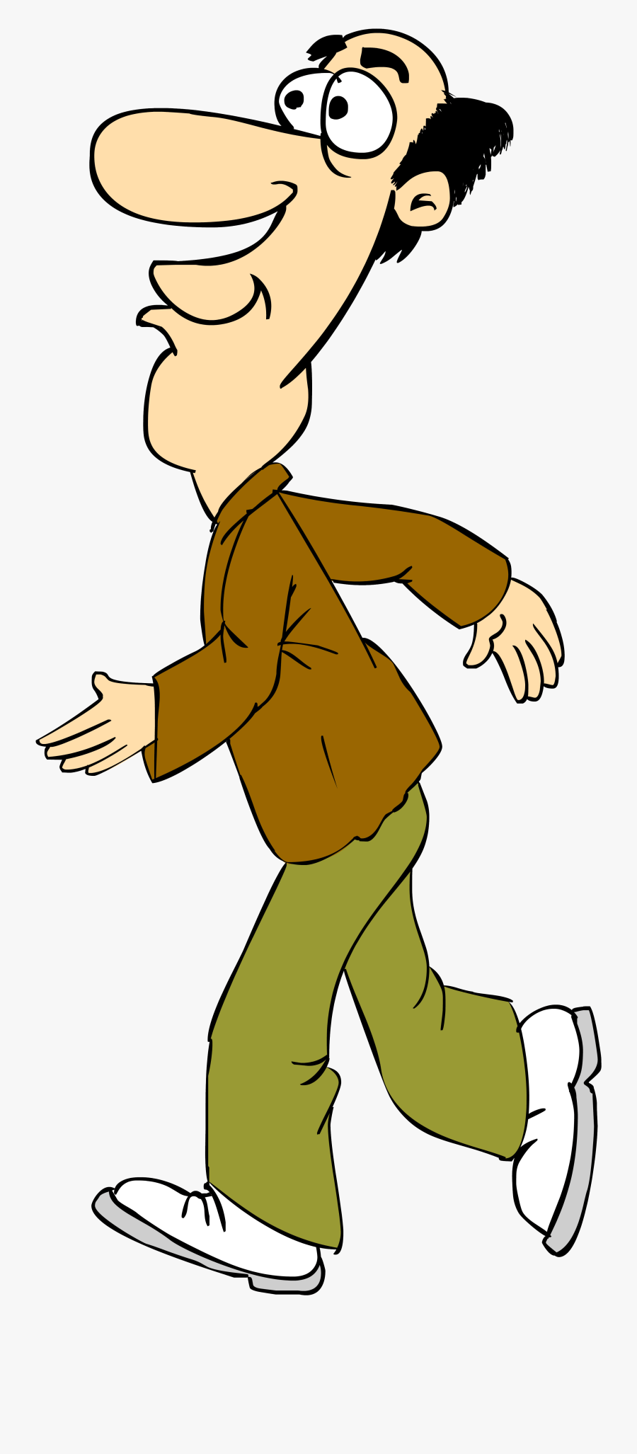 Animated Man, Transparent Clipart