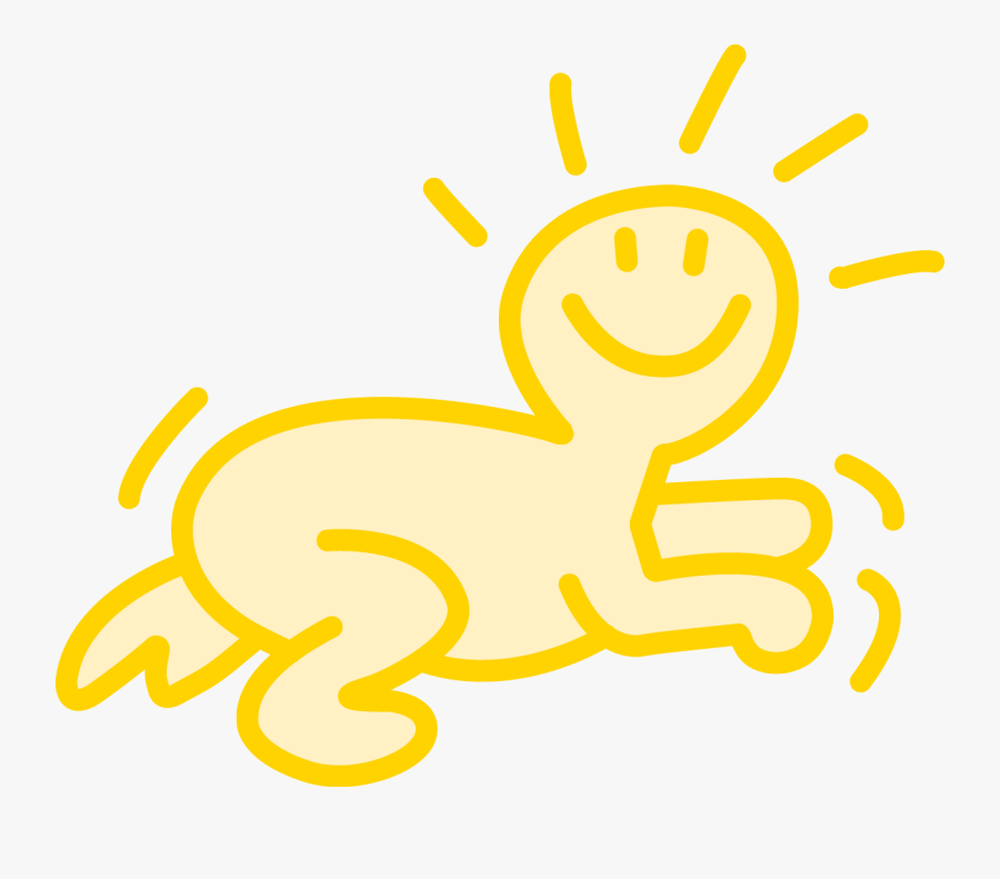 Crawling Baby - Illustration, Transparent Clipart