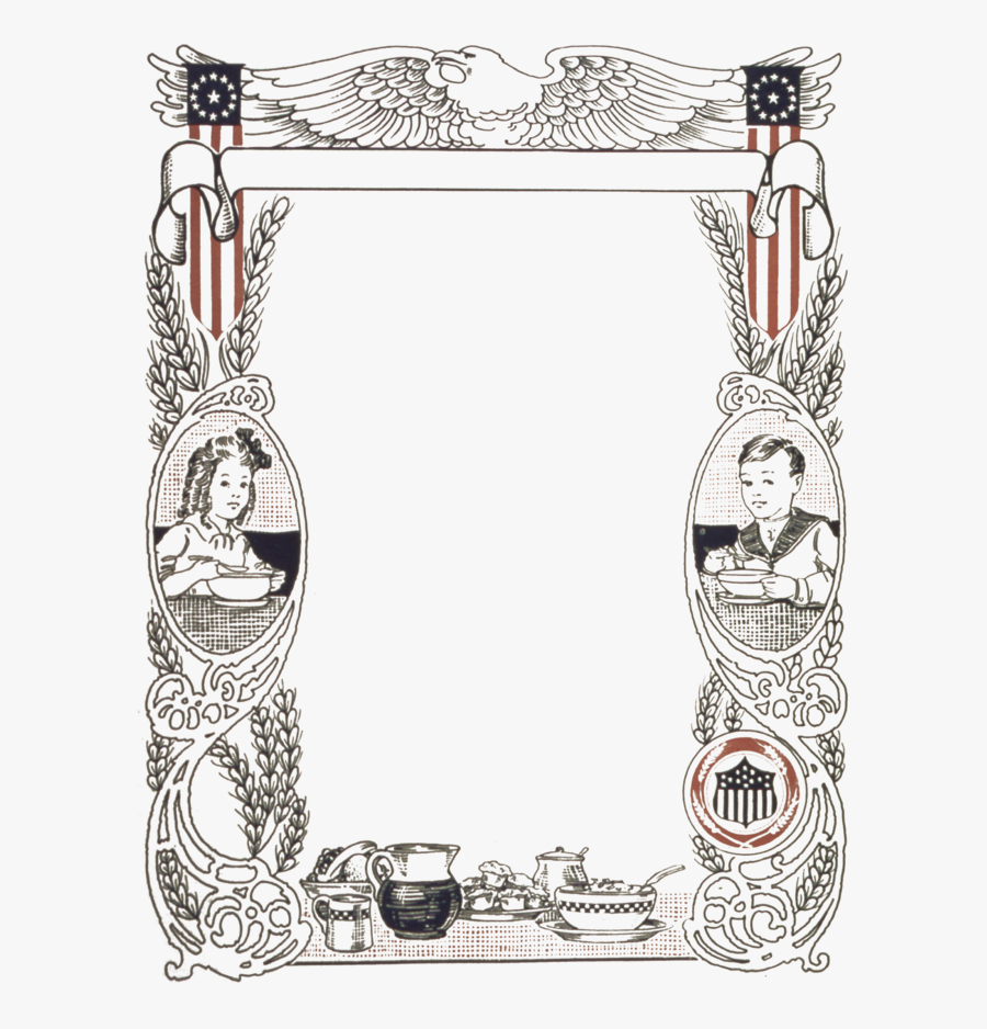 Little American"s Promise Clean Notext - Picture Frame, Transparent Clipart
