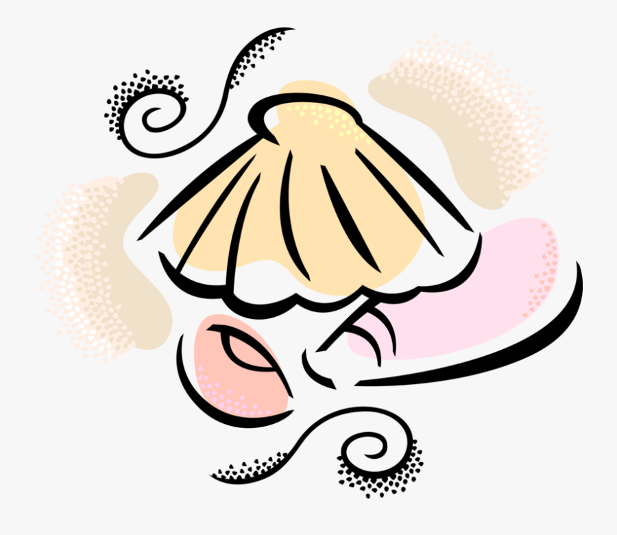 Scallop Image Illustration Of Marine Aquatic, Transparent Clipart