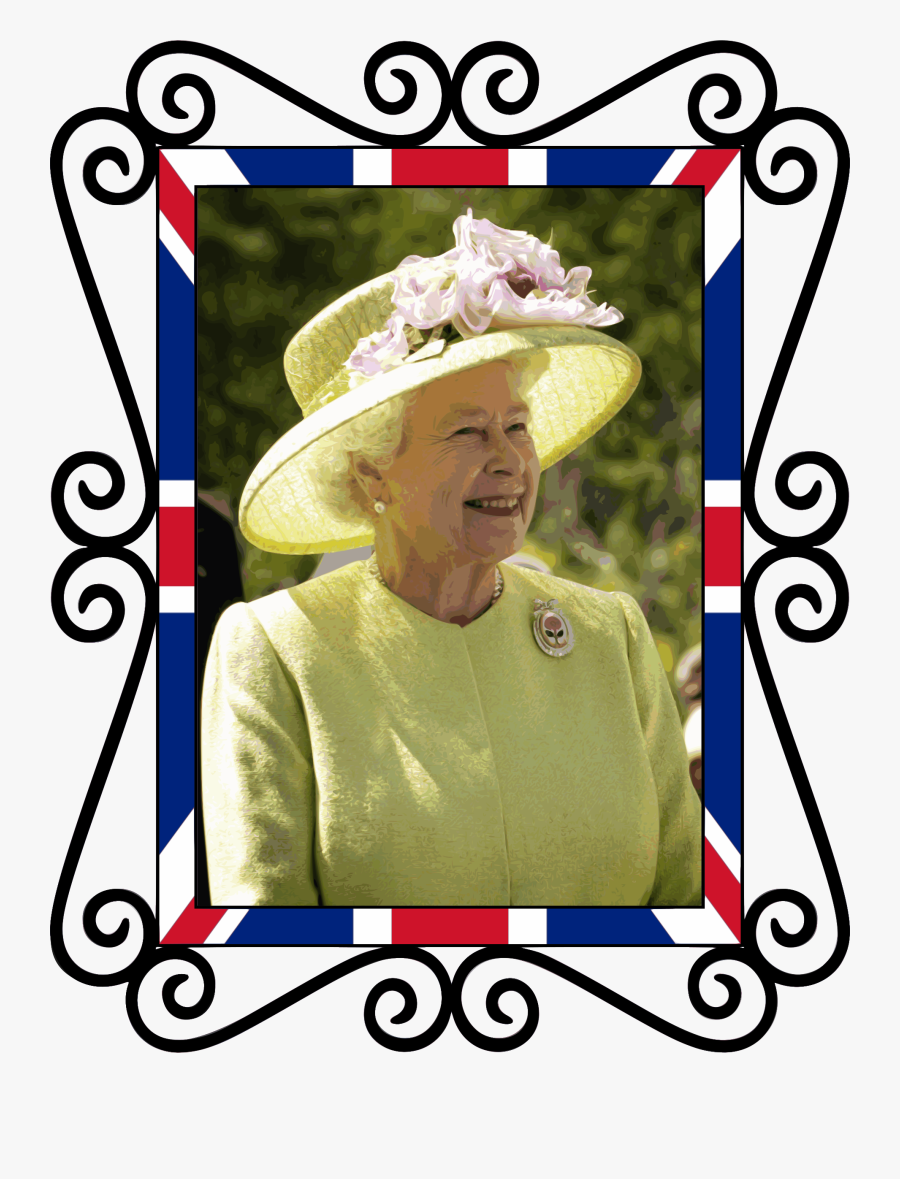 Tribute - Clipart - Lucille Ball Queen Elizabeth, Transparent Clipart