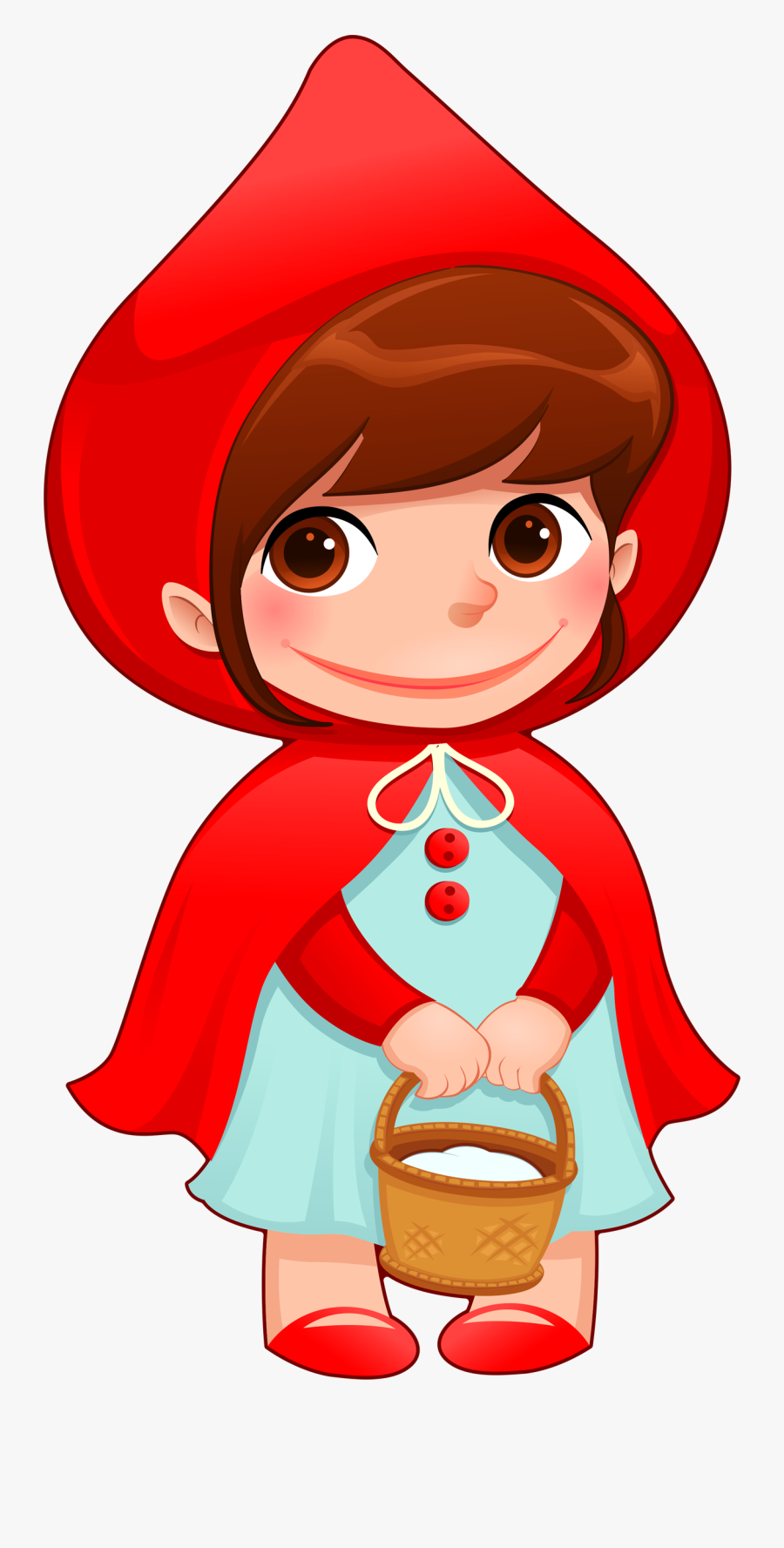 Little Red Riding Hood Transparent Background Png - Little Red Riding Hood Png, Transparent Clipart