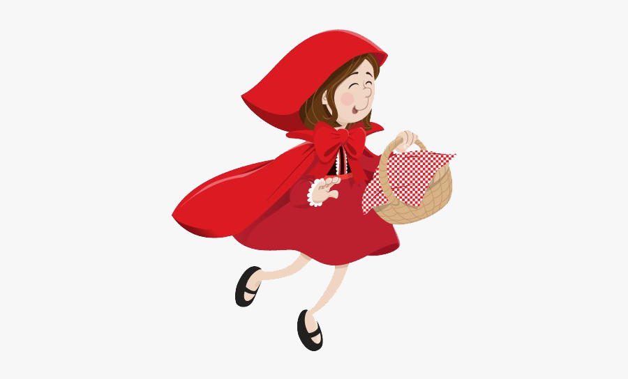 Little Red Riding Hood Png Background Image - Little Red Riding Hood Png, Transparent Clipart