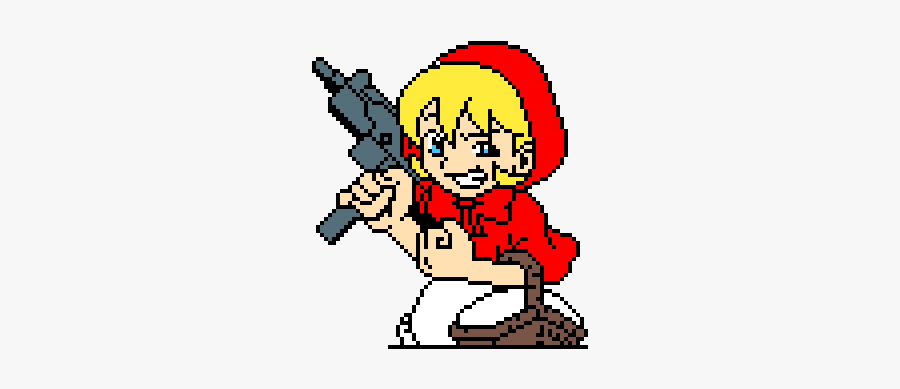 Anime Character Pixel Art, Transparent Clipart