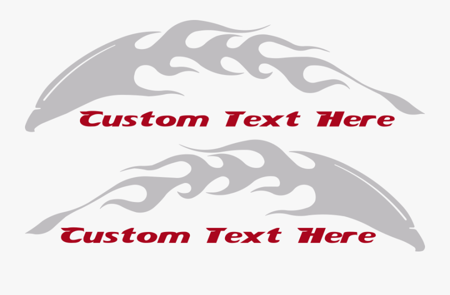 Motorcycle Flaming Eagle Fe1 Gas Tank Decals Design, Transparent Clipart