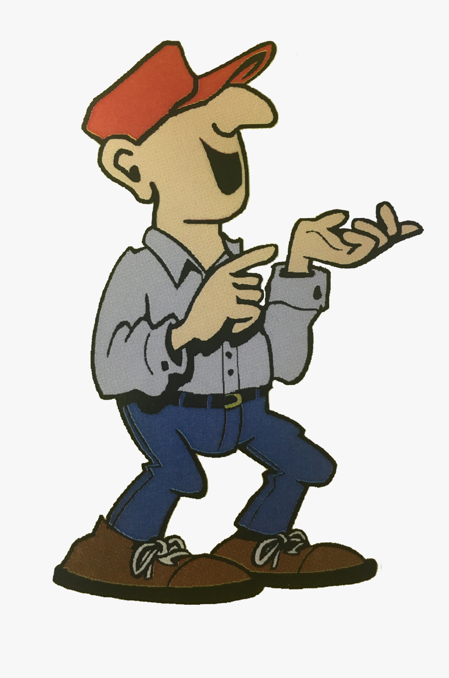 Builder Bobs Cartoon - Cartoon, Transparent Clipart